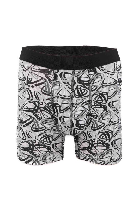 Tutku Empirme Patterned Man Boxer | Standart - Thumbnail