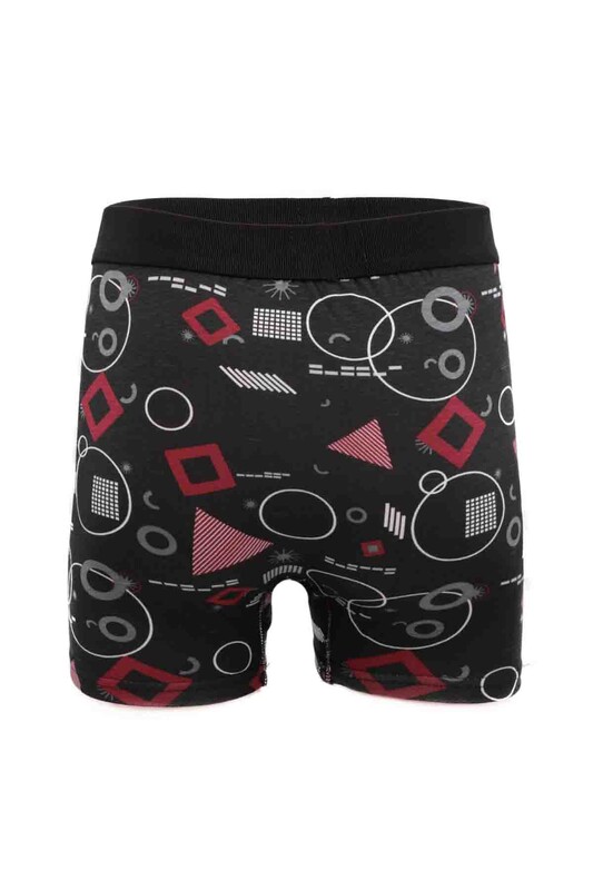 Tutku Empirme Patterned Man Boxer | Standart - Thumbnail