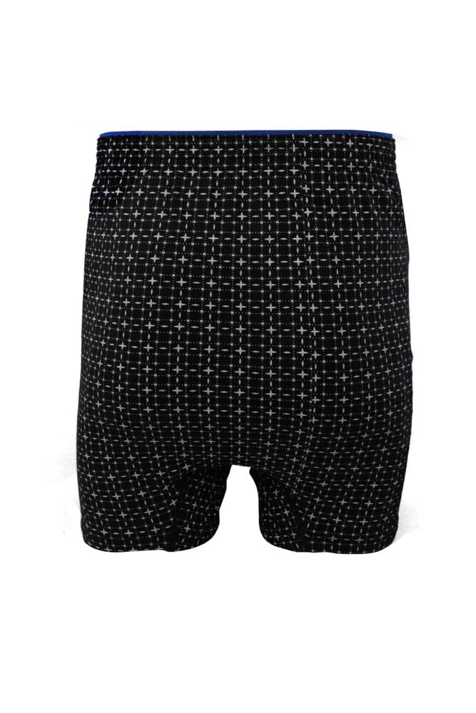 Tutku Elit Towel Waist Patterned Man Boxer 1102 | Black