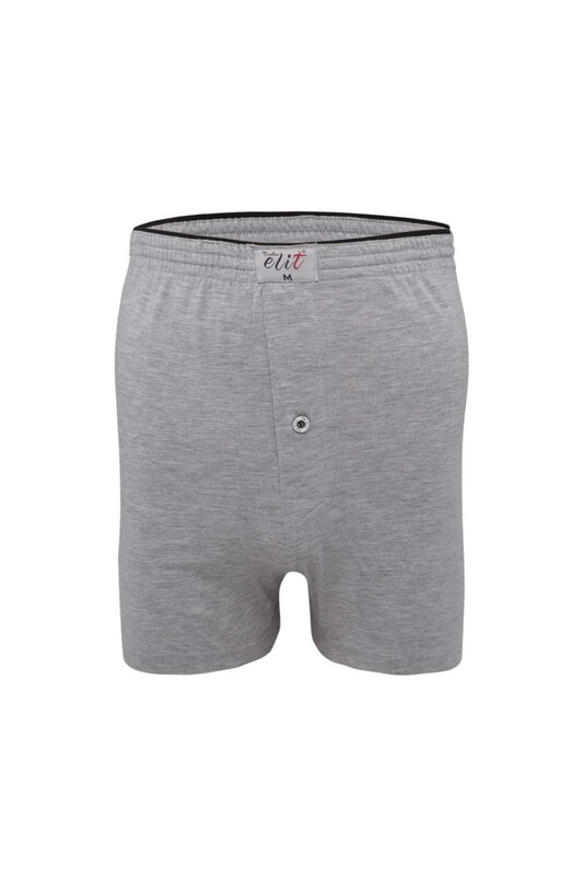 TUTKU ELİT - Tutku Elit Towel Waist Plain Man Boxer 1101 | Gray
