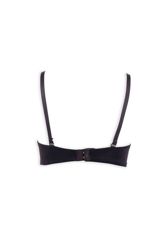 Unspported Laced Bra | Black - Thumbnail