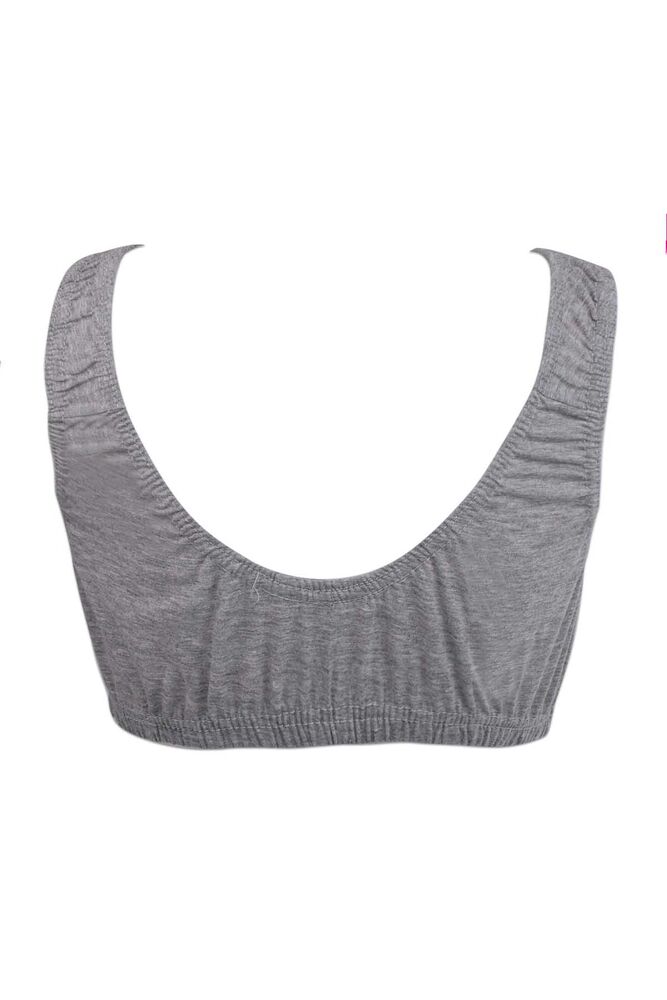 Bill Liza Combed Cotton Bra 358 | Gray