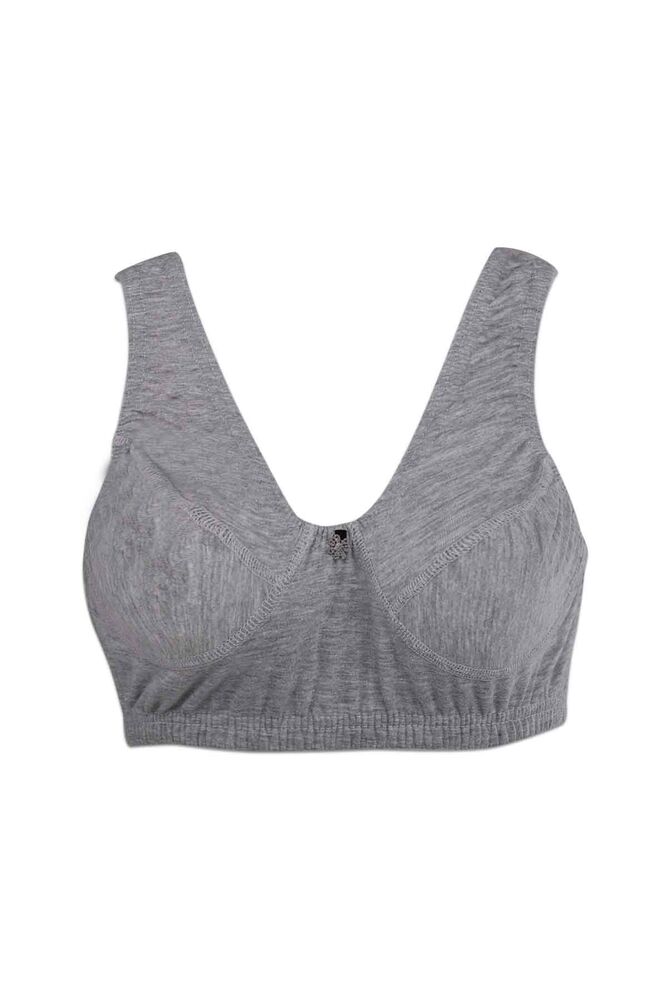 Bill Liza Combed Cotton Bra 358 | Gray