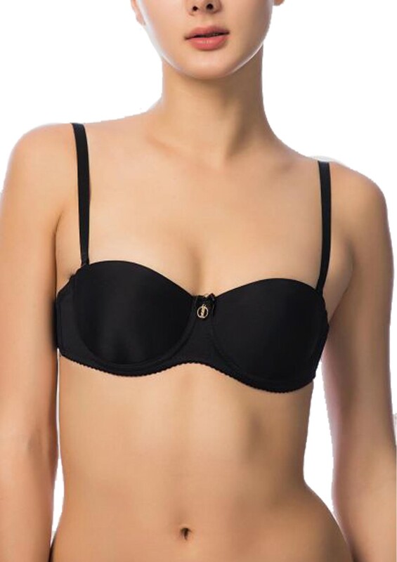 NBB - NBB 3586 Transparent Back Supporter Bra | Black 