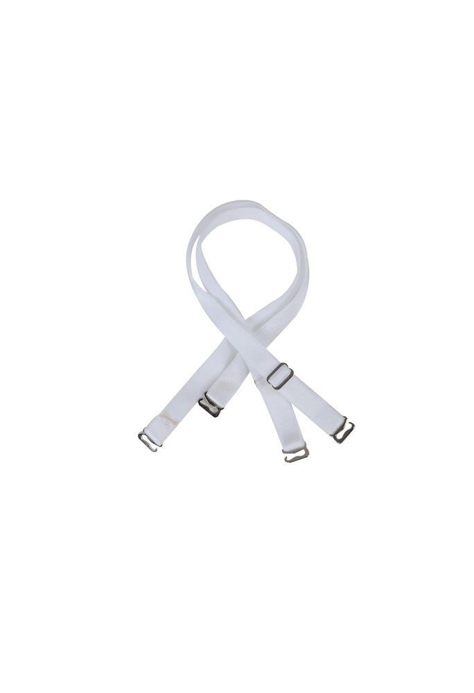Sevinç Satin Bra String | White
