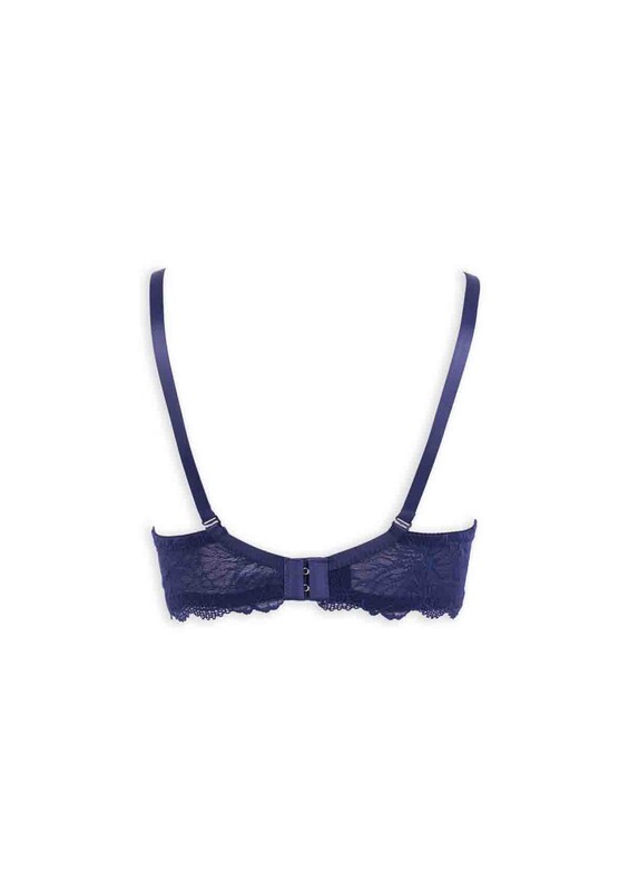 Laced Supported Bra 2100 | Ultramarine - Thumbnail