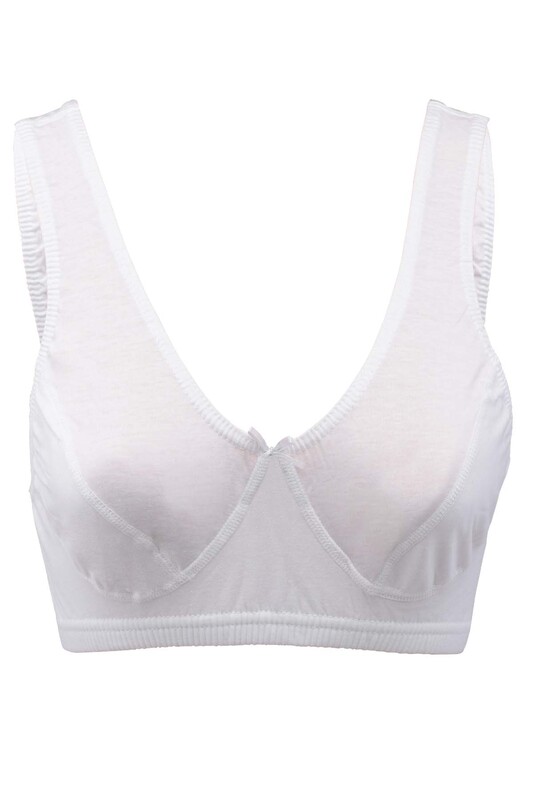 Tutku Bady Bra | White - Thumbnail
