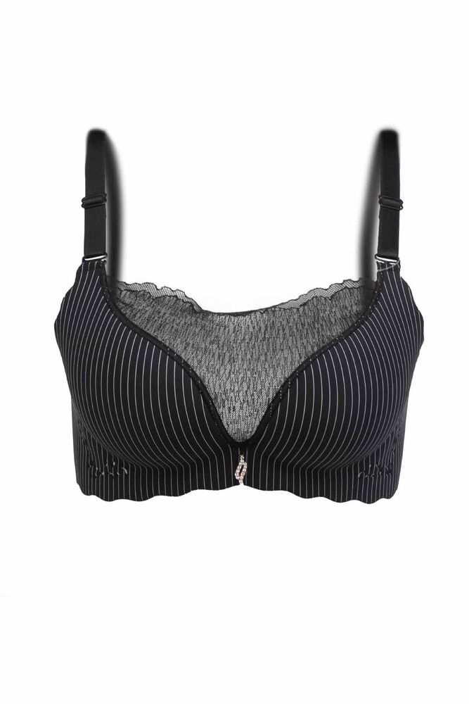 Unstayed Tulle Bra Lazer 38 | Black