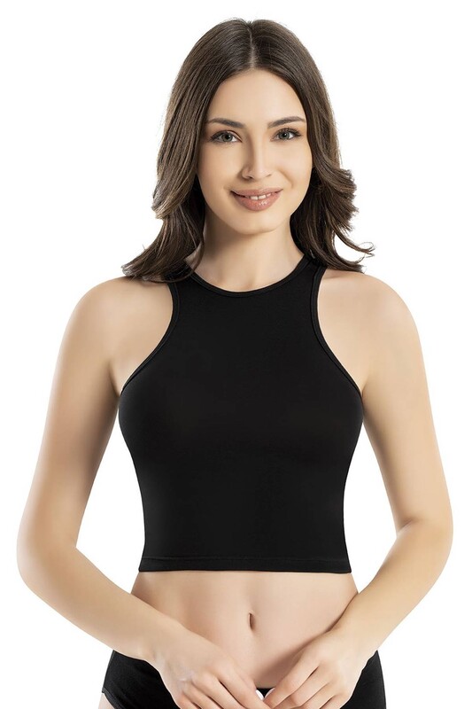 Kota Large Strappy Crop 6376| Black - Thumbnail