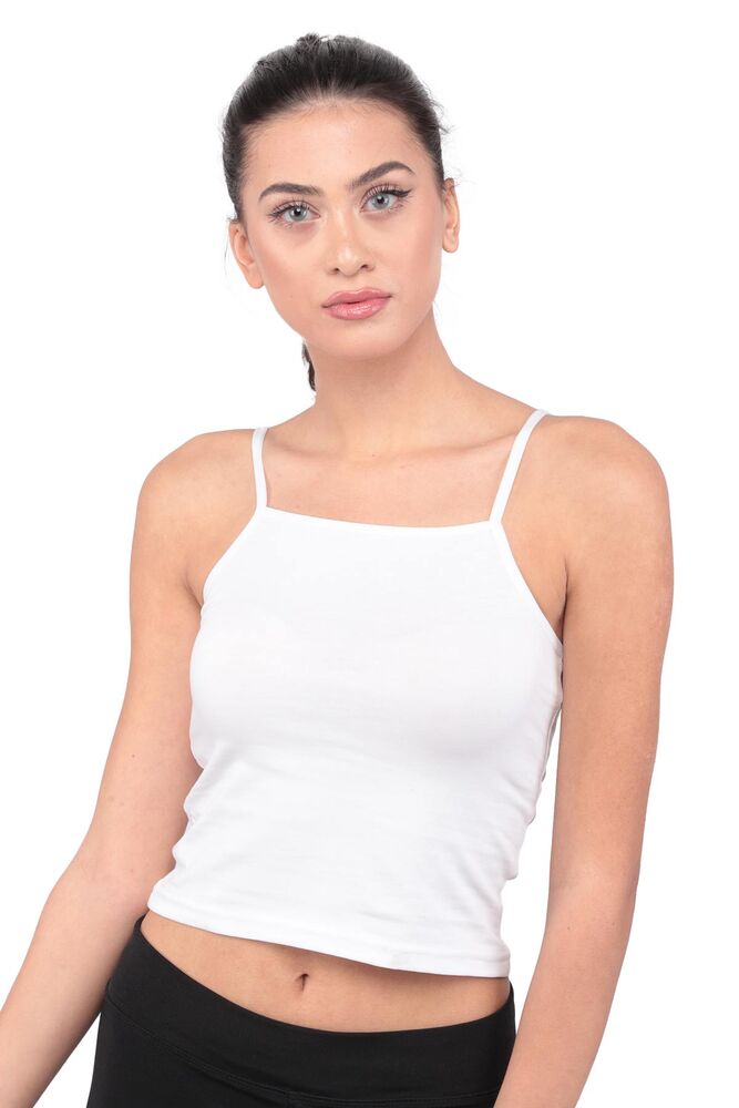 Kota Strappy Crop 6377 | White