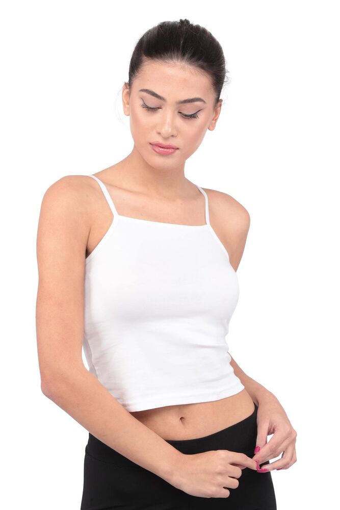 Kota Strappy Crop 6377 | White