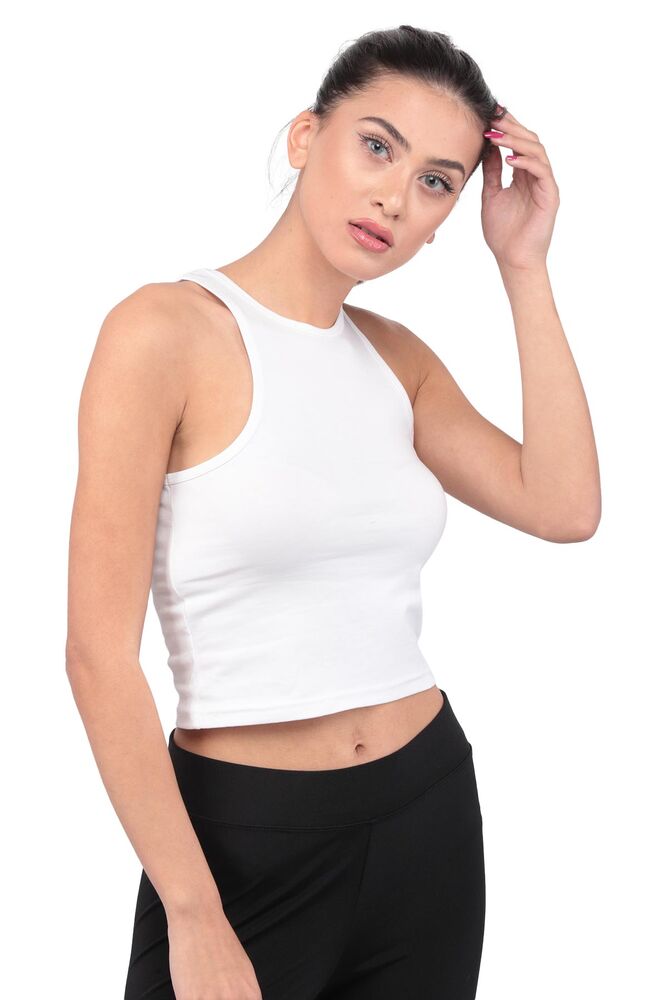 Kota Large Strappy Crop 6376 | White