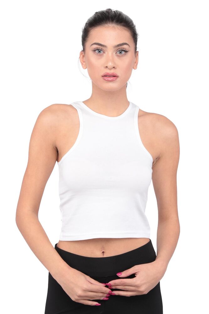 Kota Large Strappy Crop 6376 | White