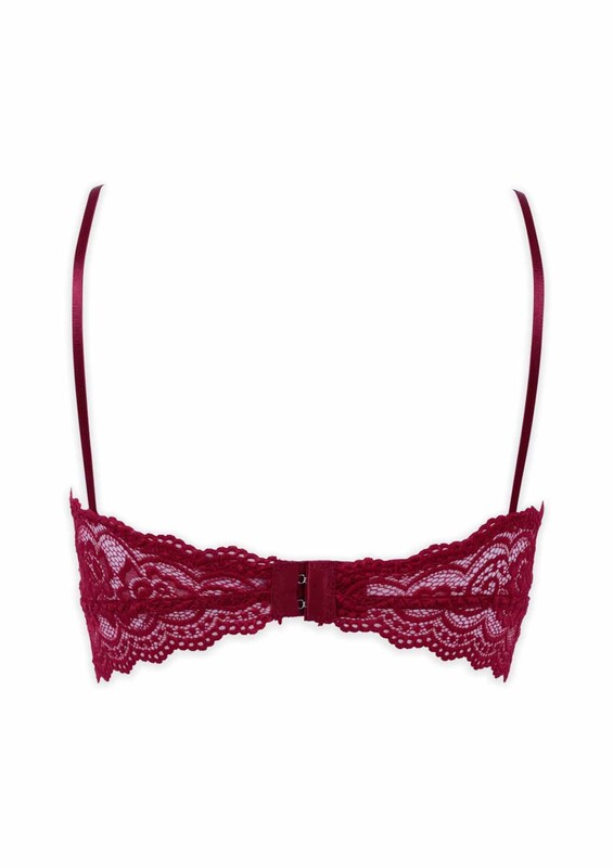 Laced Woman Torsolette | Bordeaux - Thumbnail