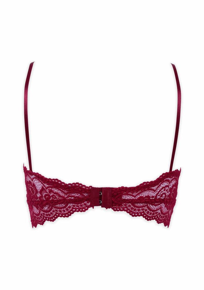 Laced Woman Torsolette | Bordeaux