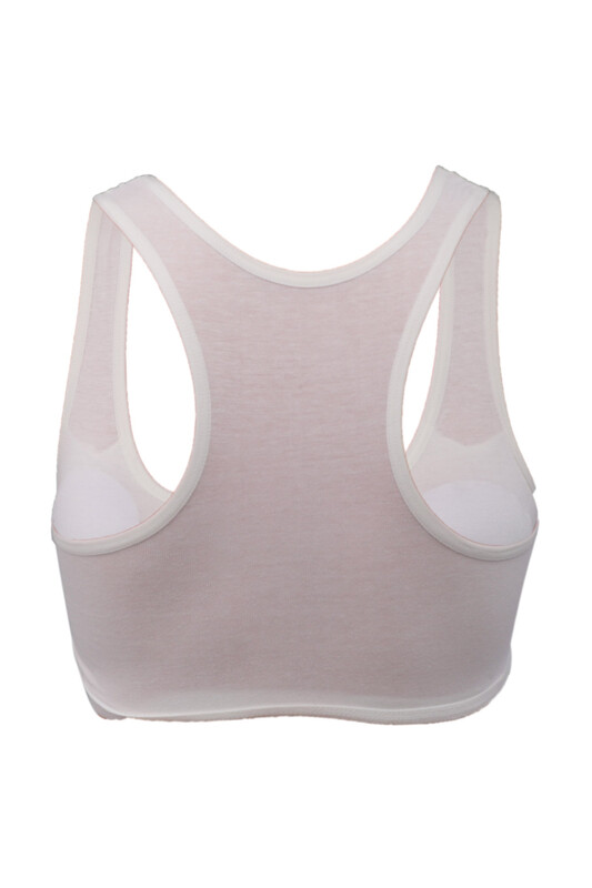 Sport Woman Torsolette with Pad 1302 | Cream - Thumbnail