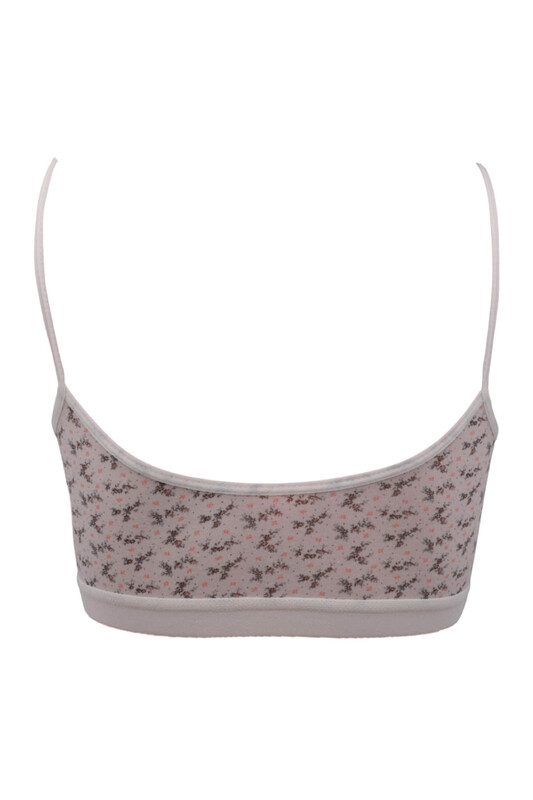 Patterned Torsolette with Pad | Ecru - Thumbnail