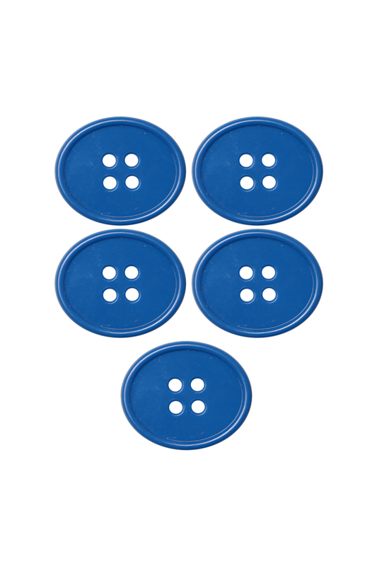 SİMİSSO - Geometrik Şekilli Düğme Model 1 5 adet | Saks