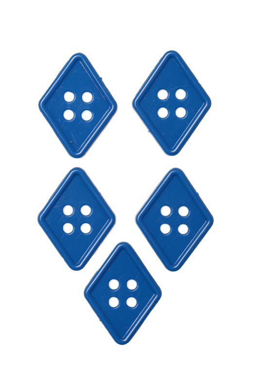 SİMİSSO - Geometrik Şekilli Düğme Model 8 5 adet | Saks