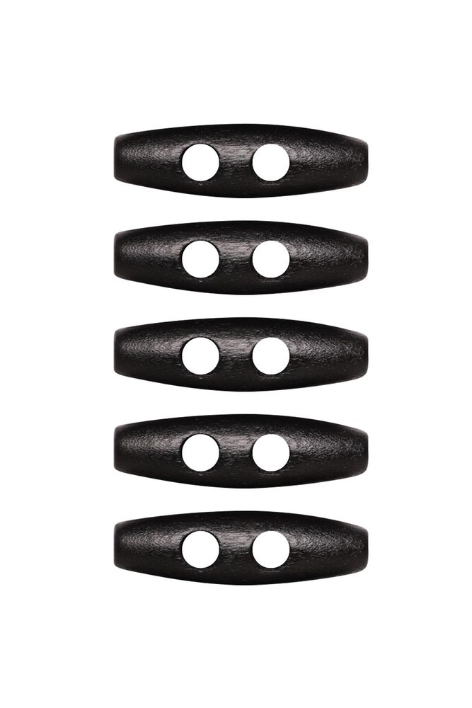 Ahşap Düğme 5 Adet 1919 | Renk1