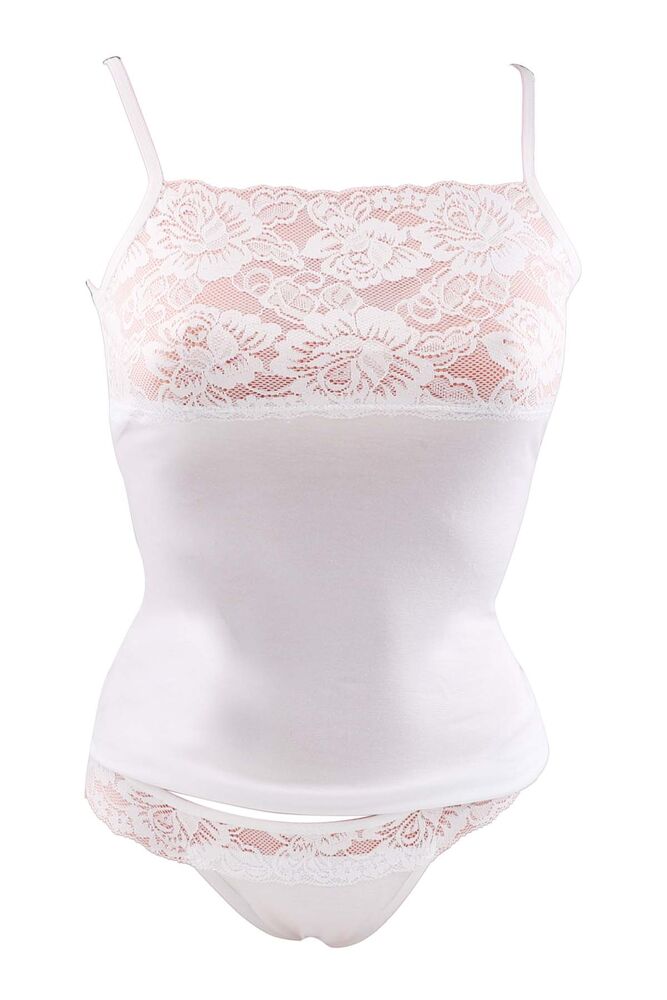 Luw Undershirt & Panties Set 8080 | White