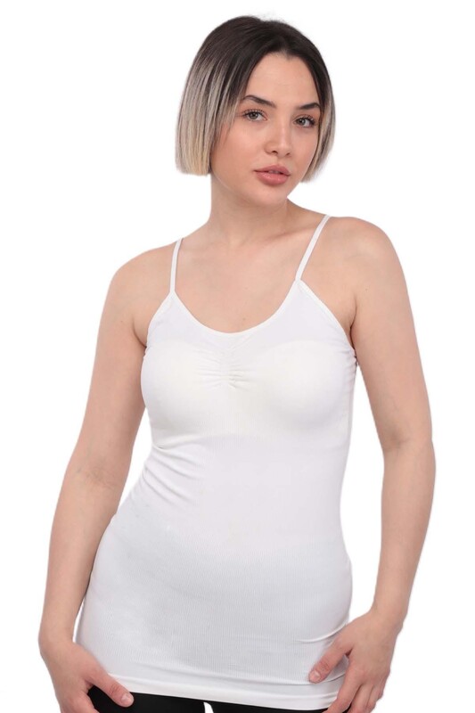 LAYZA FORM - Layza Form Unseamed Undershirt 14006 | White