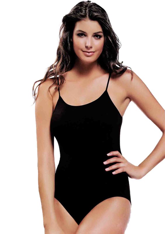 TUTKU - Tutku Strappy Woman Snap Body 148 | Black