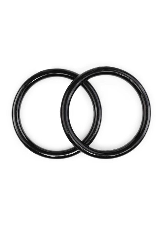 Plastik Çanta Sapı Çiftli 10 Cm Siyah