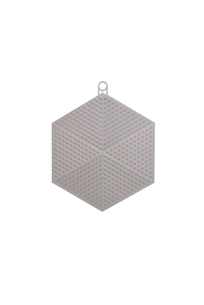 Plastik Altıgen Kanvas 12 cm
