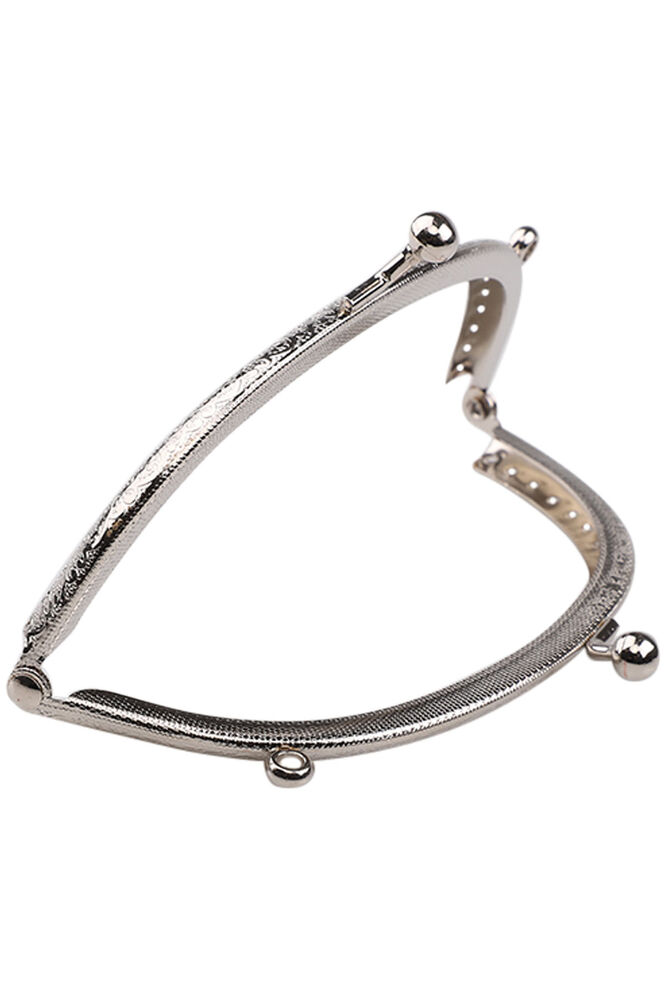 Metal Çanta Klipsi Gümüş 12,5 cm