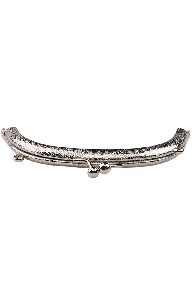 Metal Çanta Klipsi Gümüş 12,5 cm