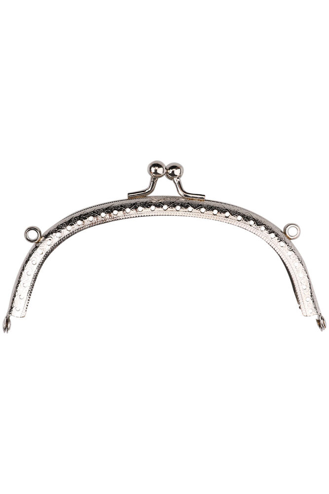 Metal Çanta Klipsi Gümüş 12,5 cm