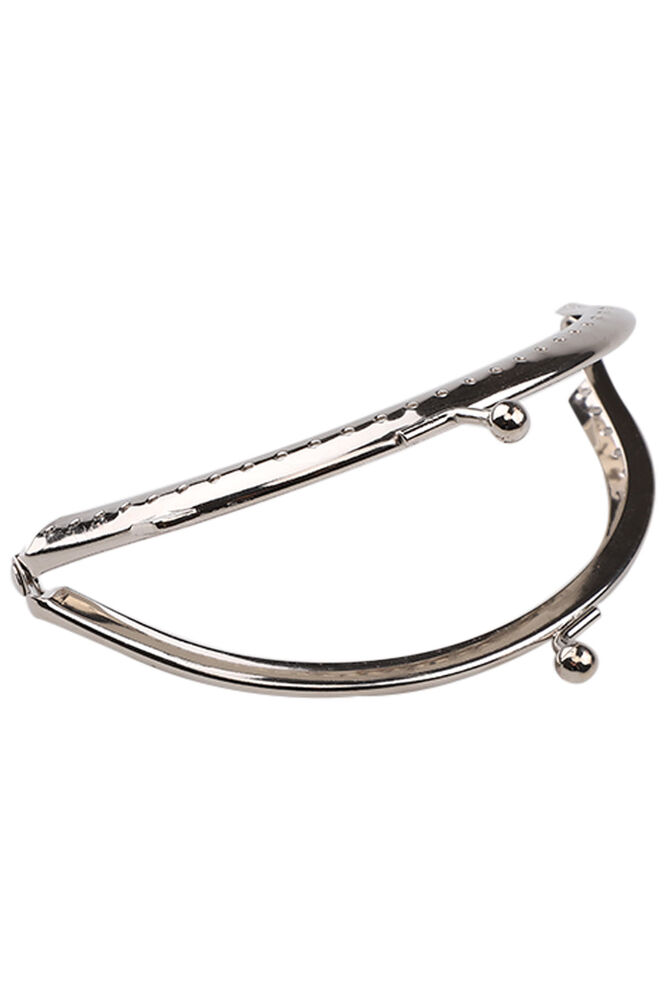 Metal Çanta Klipsi Gümüş 10 cm