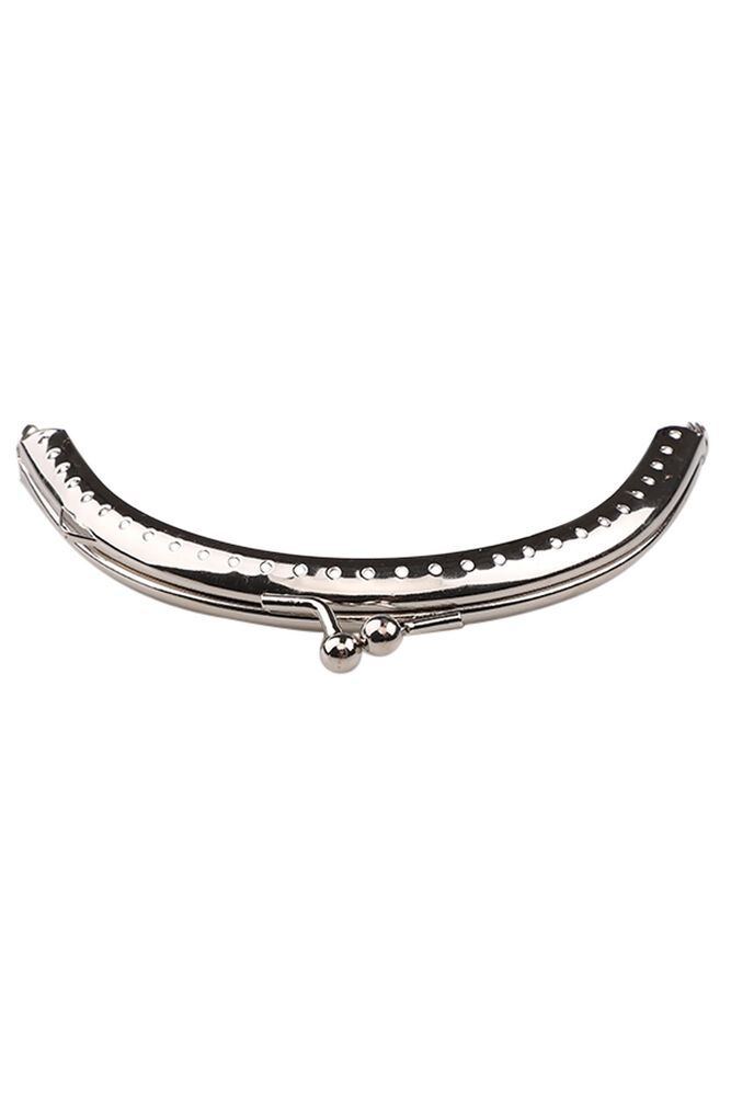 Metal Çanta Klipsi Gümüş 10 cm