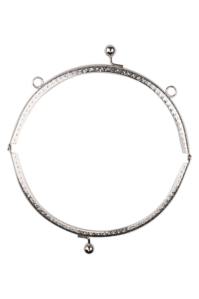 Metal Çanta Klipsi Gümüş 20 cm