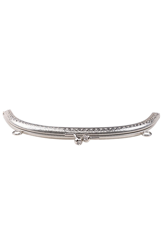 Metal Çanta Klipsi Gümüş 16 cm