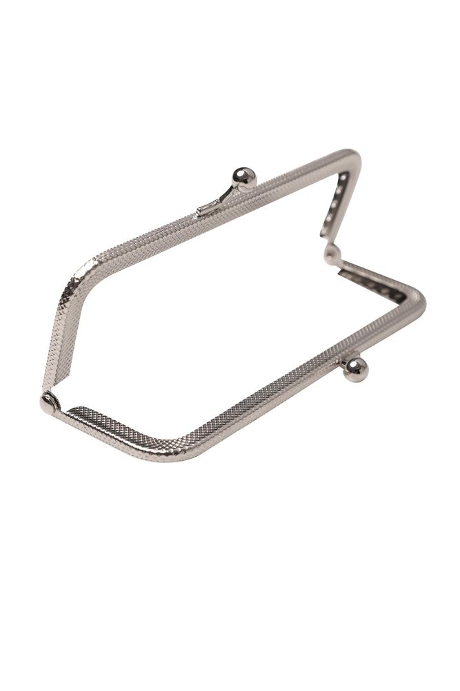Metal Çanta Klipsi Gümüş 14 cm