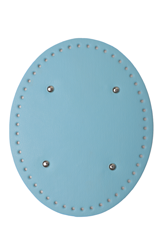 Oval Deri Çanta Tabanı 8759 | Mavi