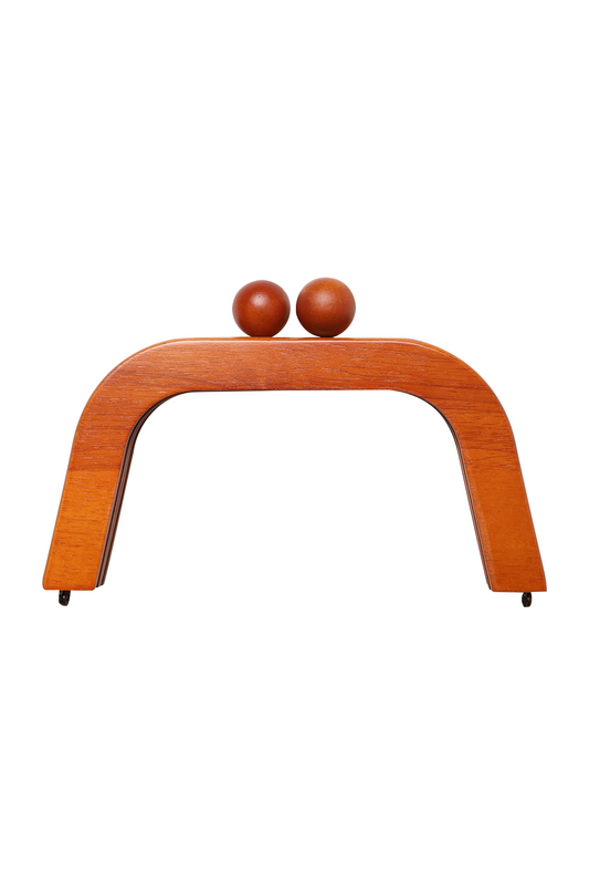 SİMİSSO - Mıknatıslı Ahşap Çanta Bursu 5422 | Kahve