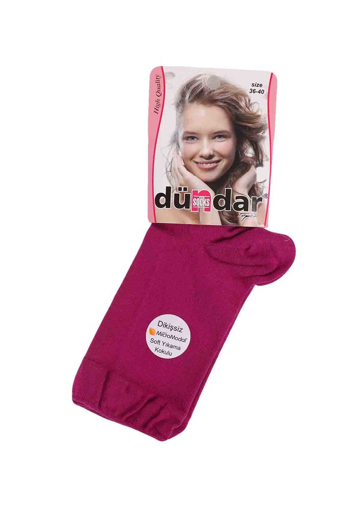Dündar Ruched Socks 2050 | Plum