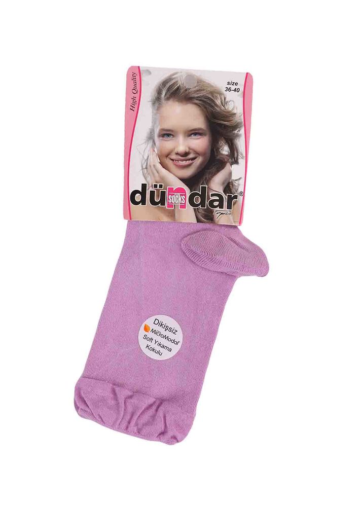Dündar Ruched Socks 2050 | Lilac