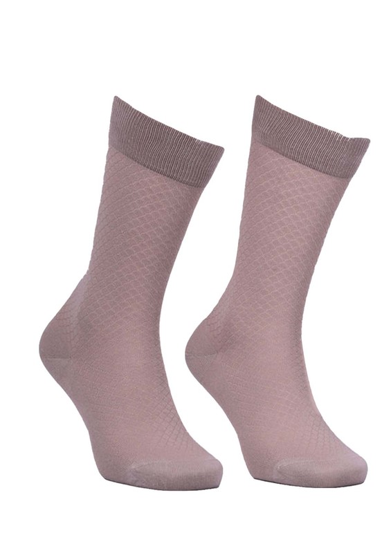 Jiber Bamboo Socks 5502 | Beige - Thumbnail