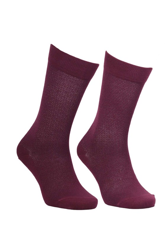 Jiber Bamboo Socks 5501 | Bordeaux - Thumbnail
