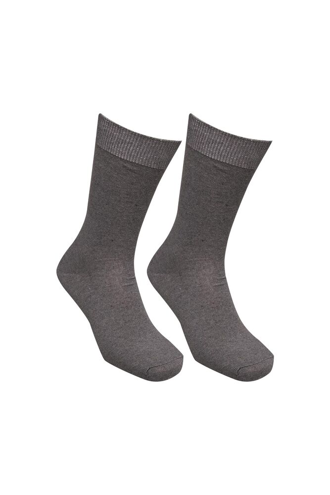 Man Plain Socks | Gray