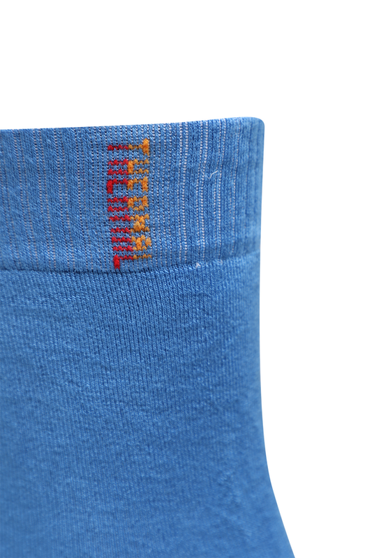 Kadın Dikişsiz Bamboo Termal Çorap 40400 | Mavi - Thumbnail