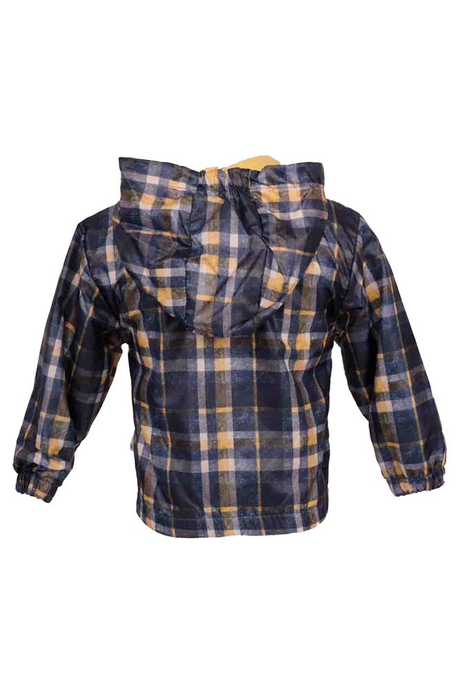 Hippil Baby Square Printed Raincoat | Yellow