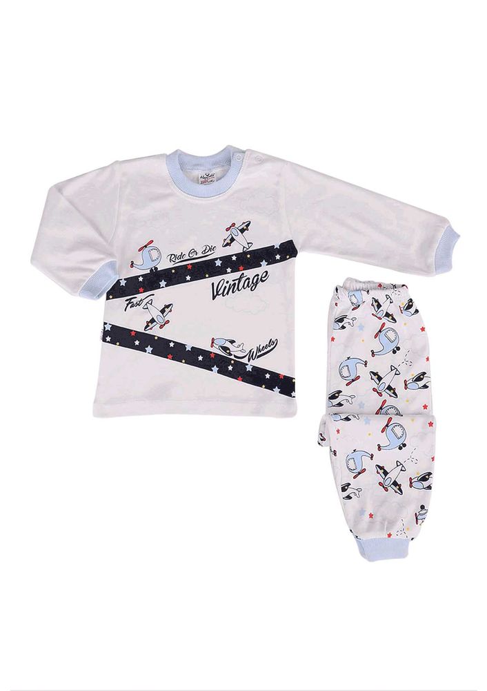 Hoppala Baby Pijama Takımı 731 | Mavi