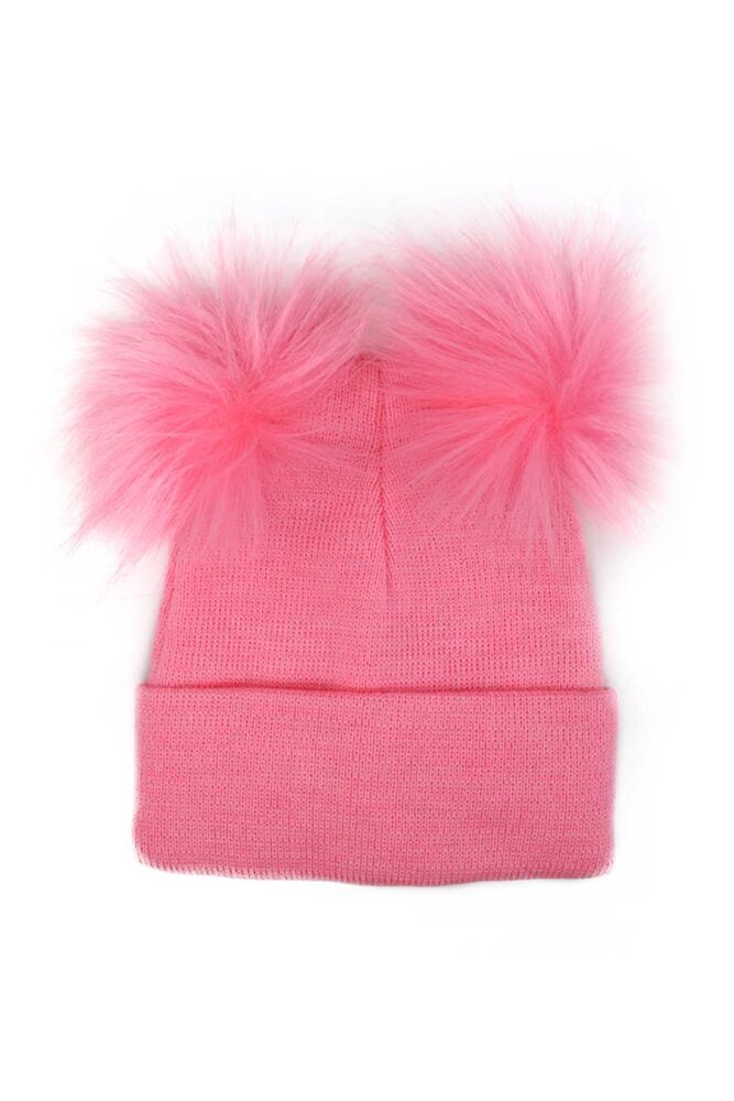 Ponponlu Kız Çocuk Bere 049 | Bebe Pembe