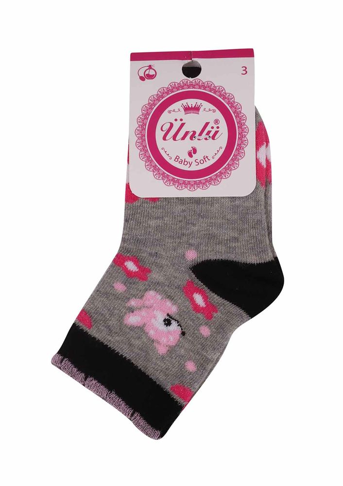 Ünlü Baby Soket Çorap 109 | Siyah
