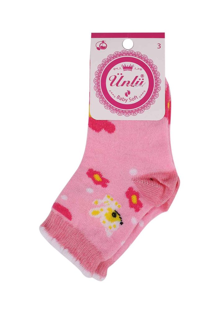 Ünlü Baby Soket Çorap 109 | Pudra